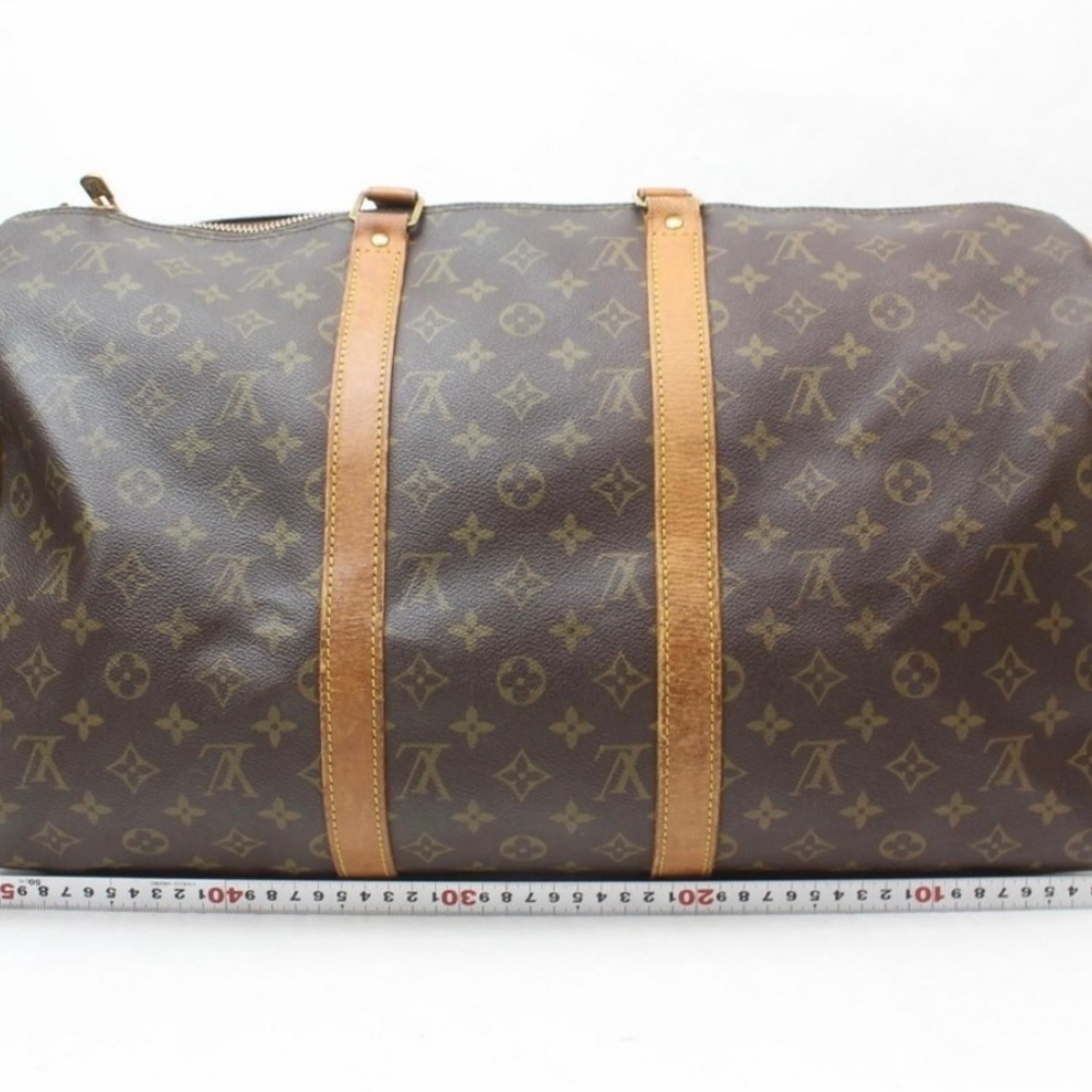 Auth Louis Vuitton Keepall Bandouliere 50